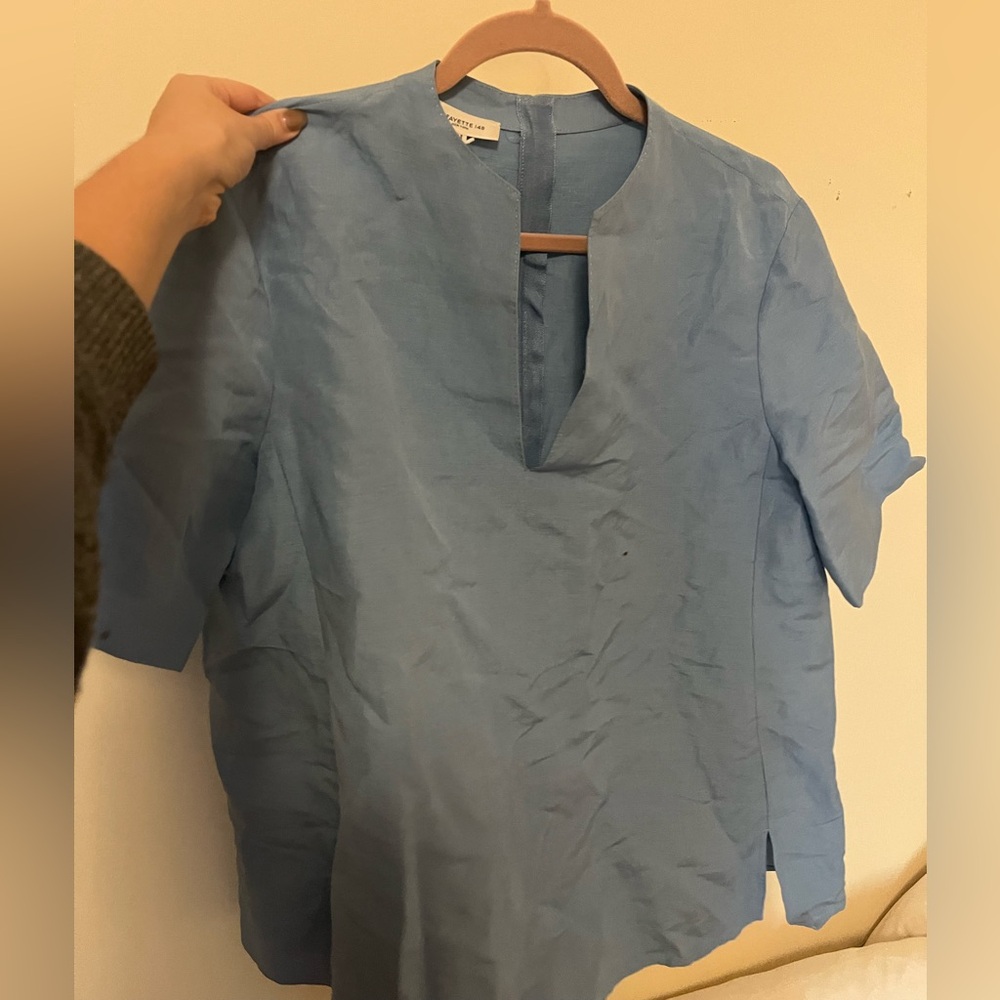 Lafayette 148 Women’s linen/silk top